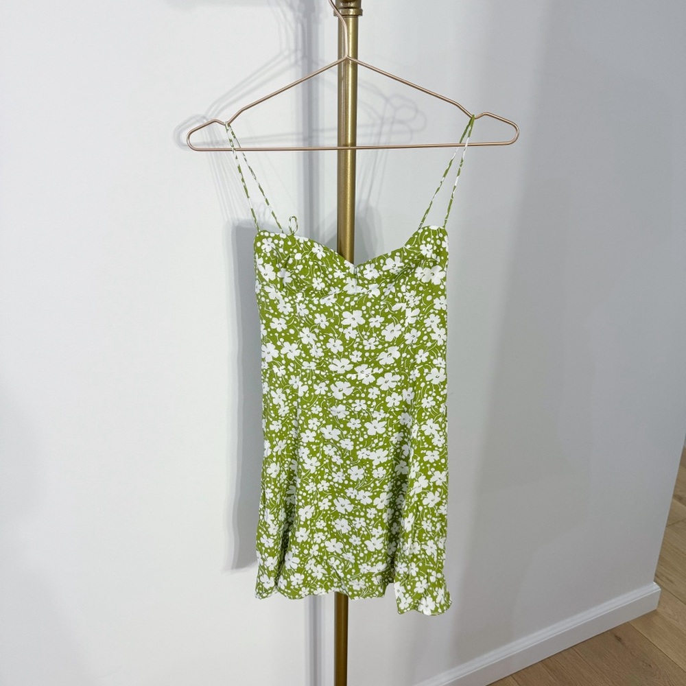 reformation saskia dress